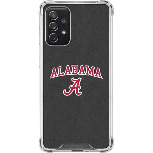 University of Alabama Logo Galaxy A72 5G Clear Case